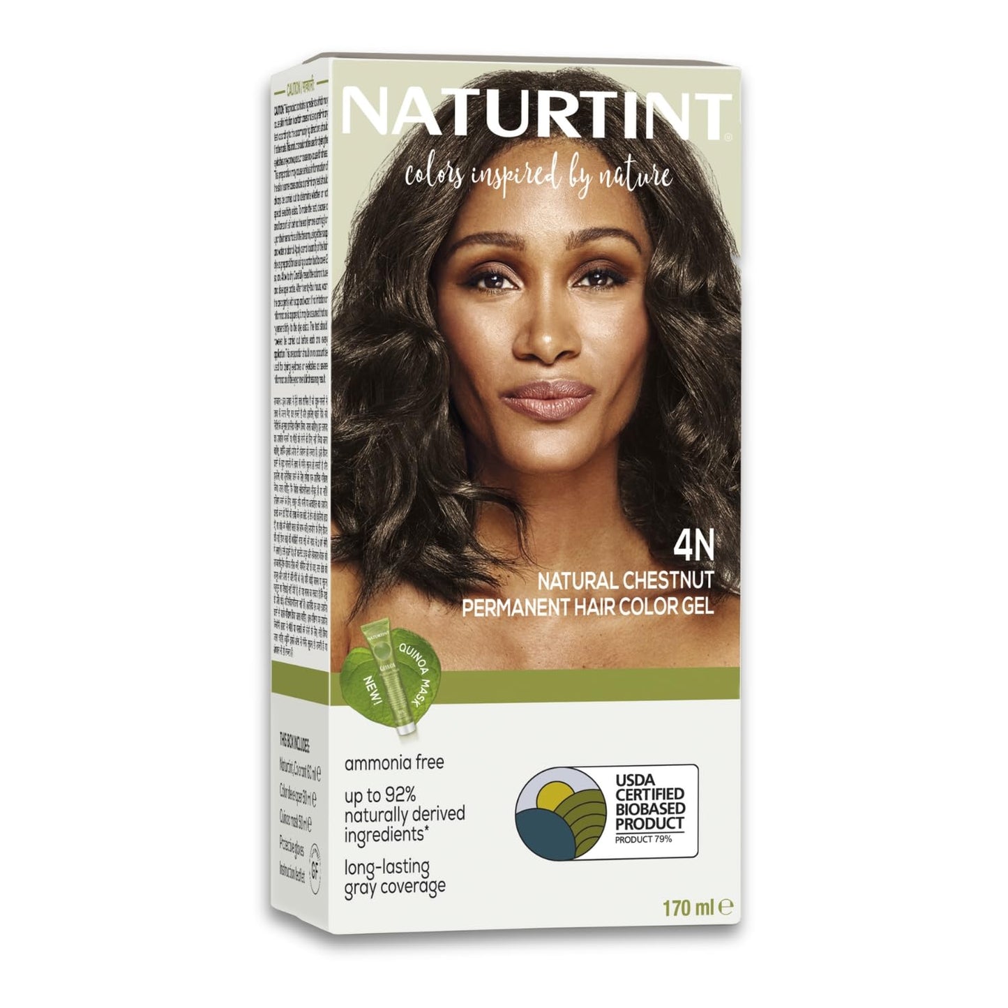 Natural Chestnut 4N 5.4 oz, Naturtint Hair Coloring Beauty & Personal Care Naturtint