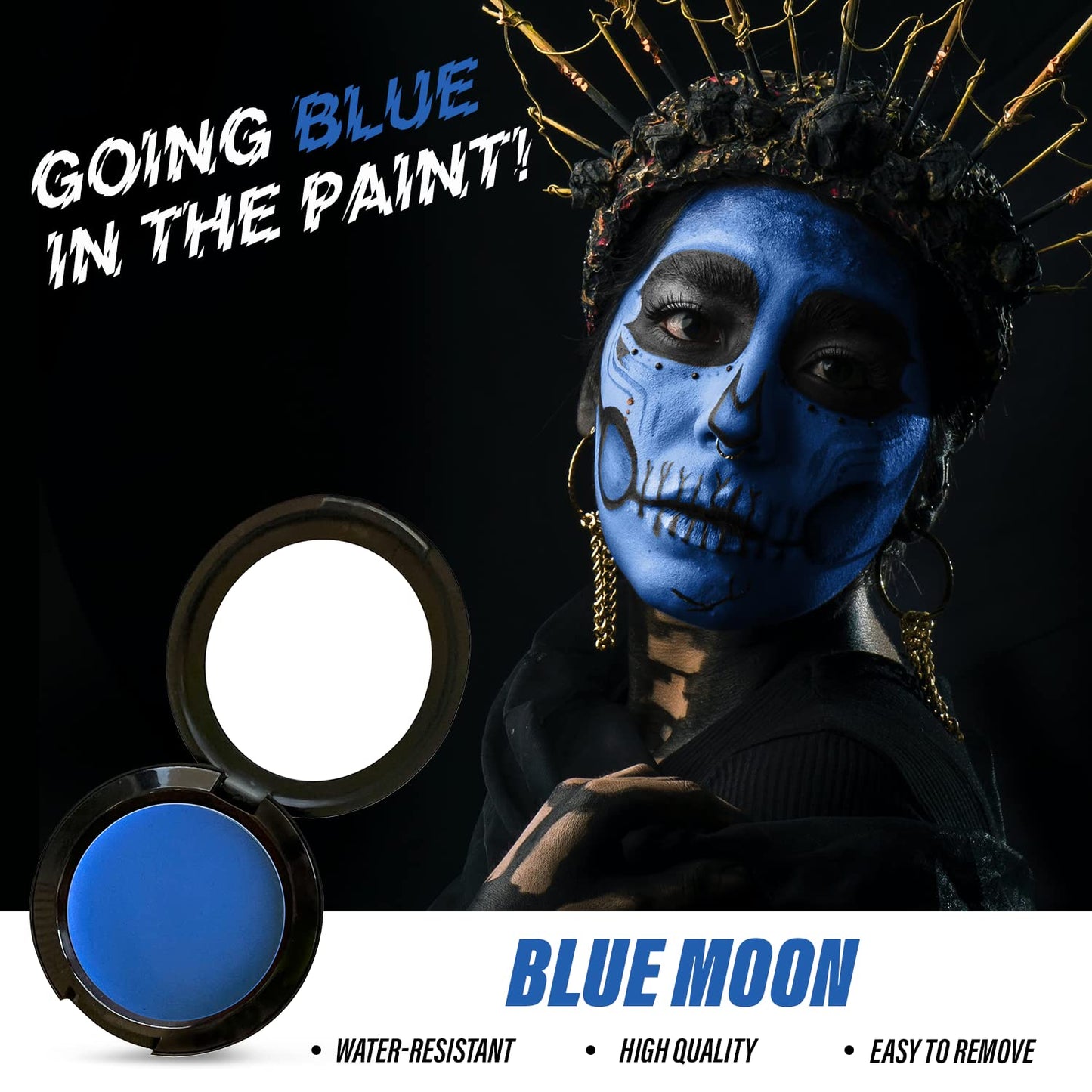 Manic Panic Blue Moon Face & Body Paint Beauty & Personal Care MANIC PANIC