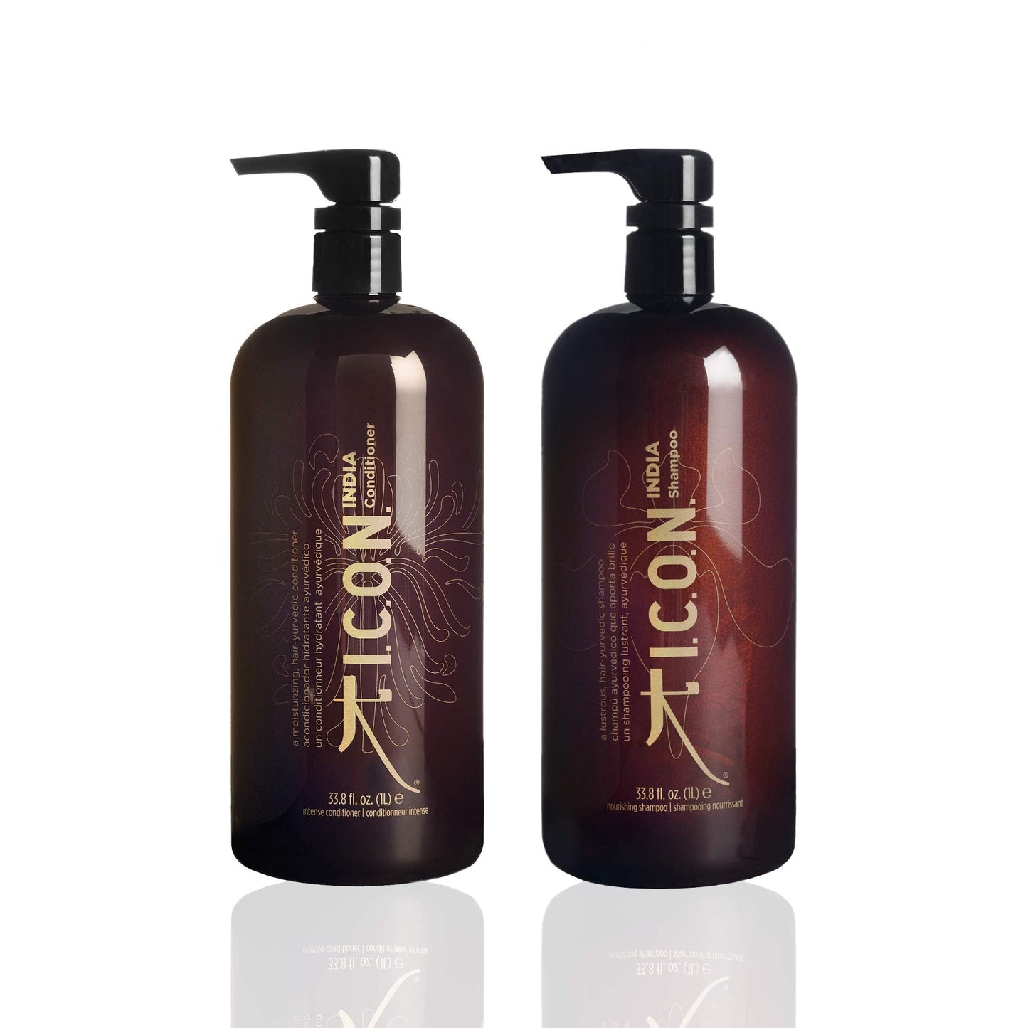 Icon India Shampoo and Conditioner Liter Duo by ICON Beauty & Personal Care ICON