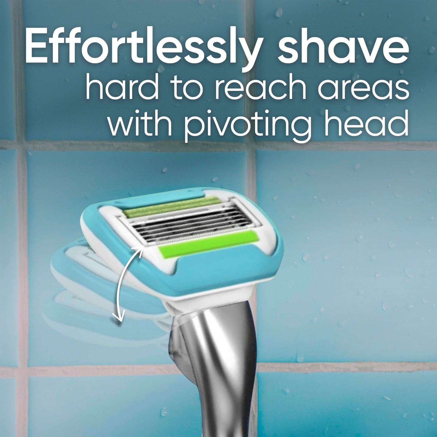 Gillette Venus Razor for Women, Extra Smooth, Includes 1 Reusable Razor Handle + 4 count 5-Bladed Razor Refills, Women's Razor with Durable Metal Beauty and Personal Care Gillette Venus