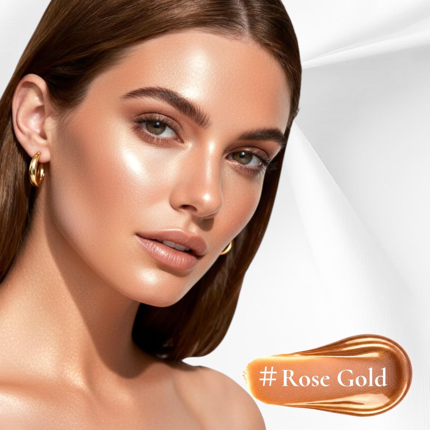 b.pure Moisturizing Bronzer Drops | Rose Gold | Tinted Face & Skin Glow Enhancer | 1 oz, 3-Pack Beauty & Personal Care b.pure