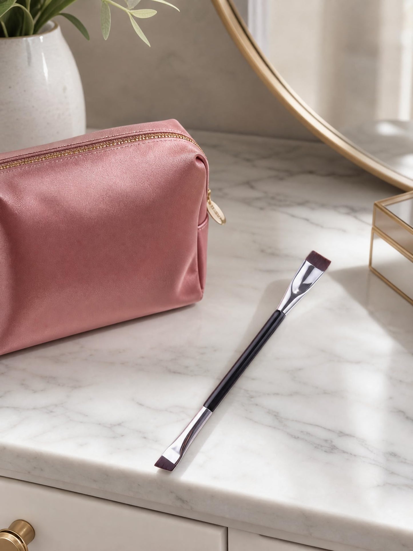 The Double-headed Arc Brush Special Curved Brush Head Creates Perfect Eyeliner and Eye Shadow?E48-2? Beauty & Personal Care JEZTDKLE