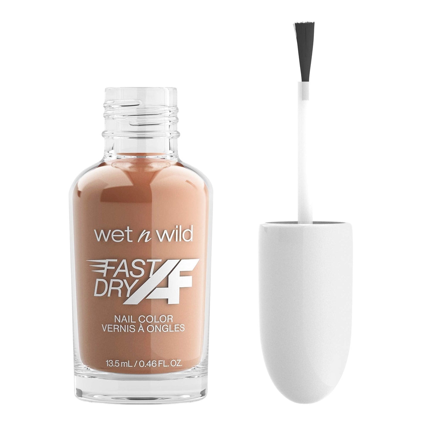 wet n wild Fast Dry AF Nail Polish, Quick 40 Second Dry Time, Long Lasting High-Shine - Sorry, I'm Latte Beauty & Personal Care wet n wild