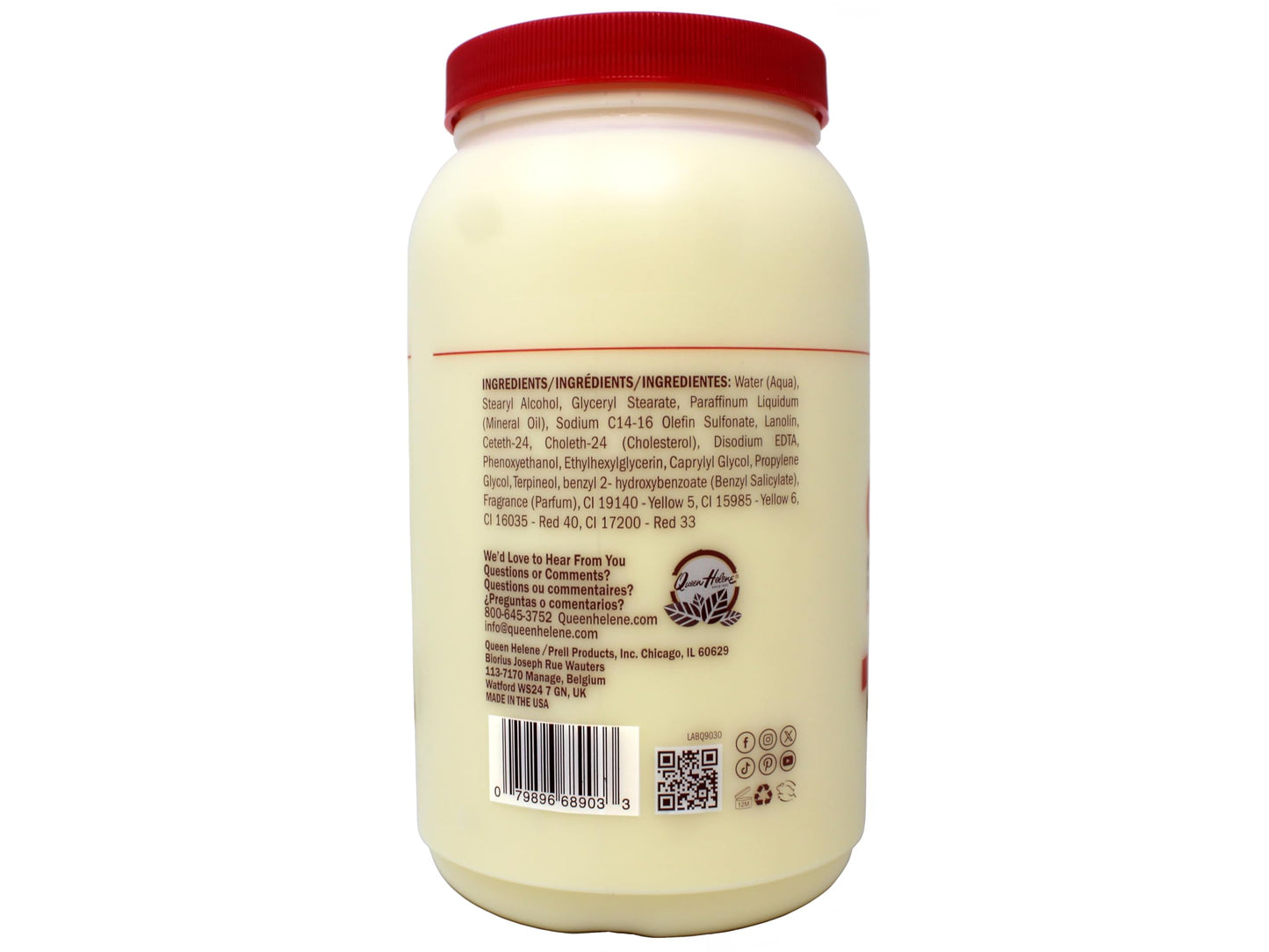 Queen Helene (Pack of 2) Cholestrol Cream, 5lb/80oz Beauty & Personal Care Queen Helene