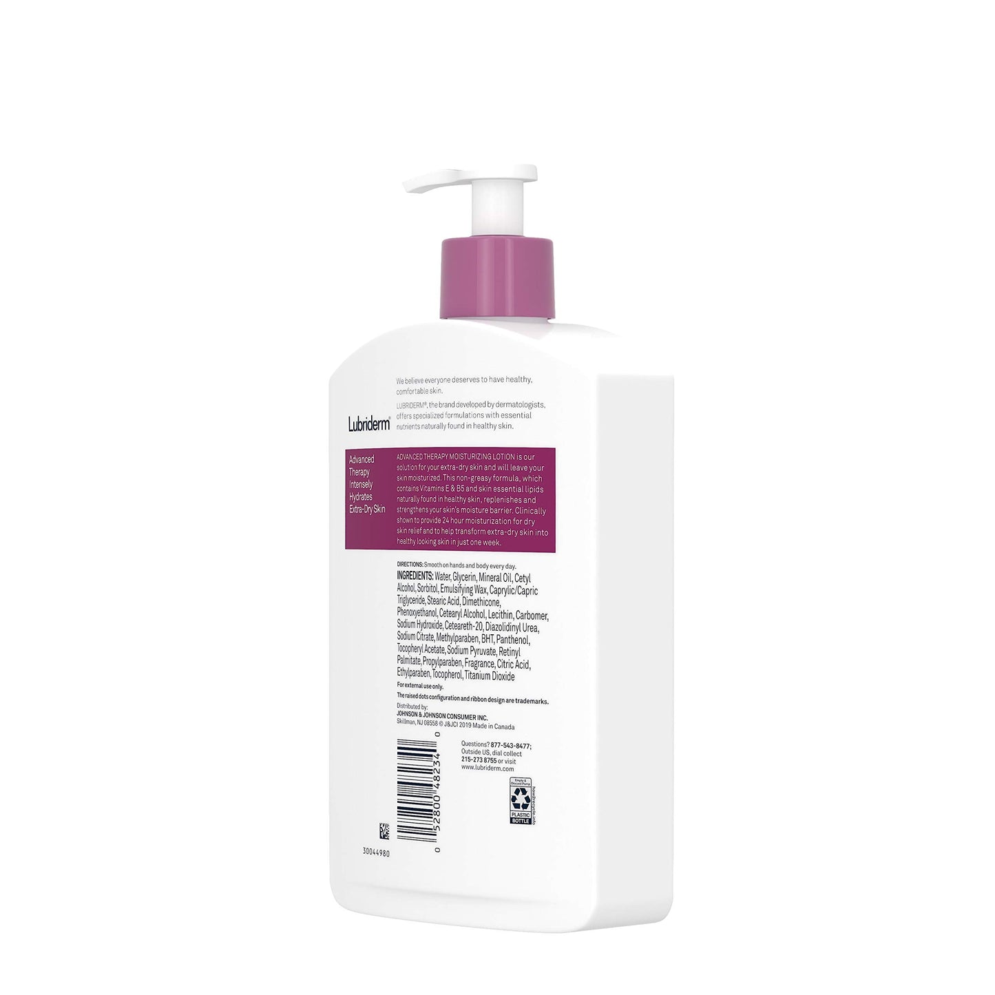 Lubriderm Advanced Therapy For Extra Dry Skin Moisturizing Lotion 16 oz (Pack of 12) Beauty & Personal Care Lubriderm