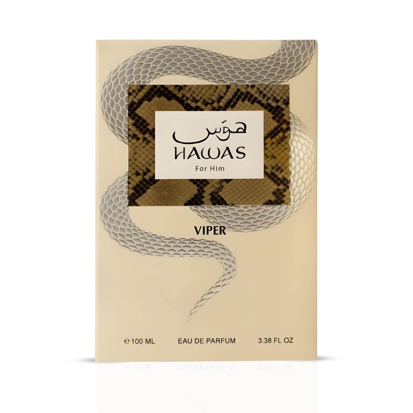 RASASI Hawas Viper Eau de Parfum for Men, 100ml (3.4 oz) Oriental & Rich Scent Spray Beauty & Personal Care RASASI