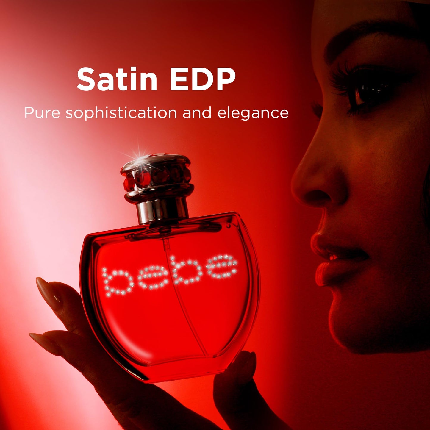 bebe Satin by bebe - Perfume for Women - Fruity Floral Fragrance with Pear, Apple, Strawberries, Jasmine - Women's Fragrances - Long Lasting - 3.4 oz Beauty & Personal Care bebe