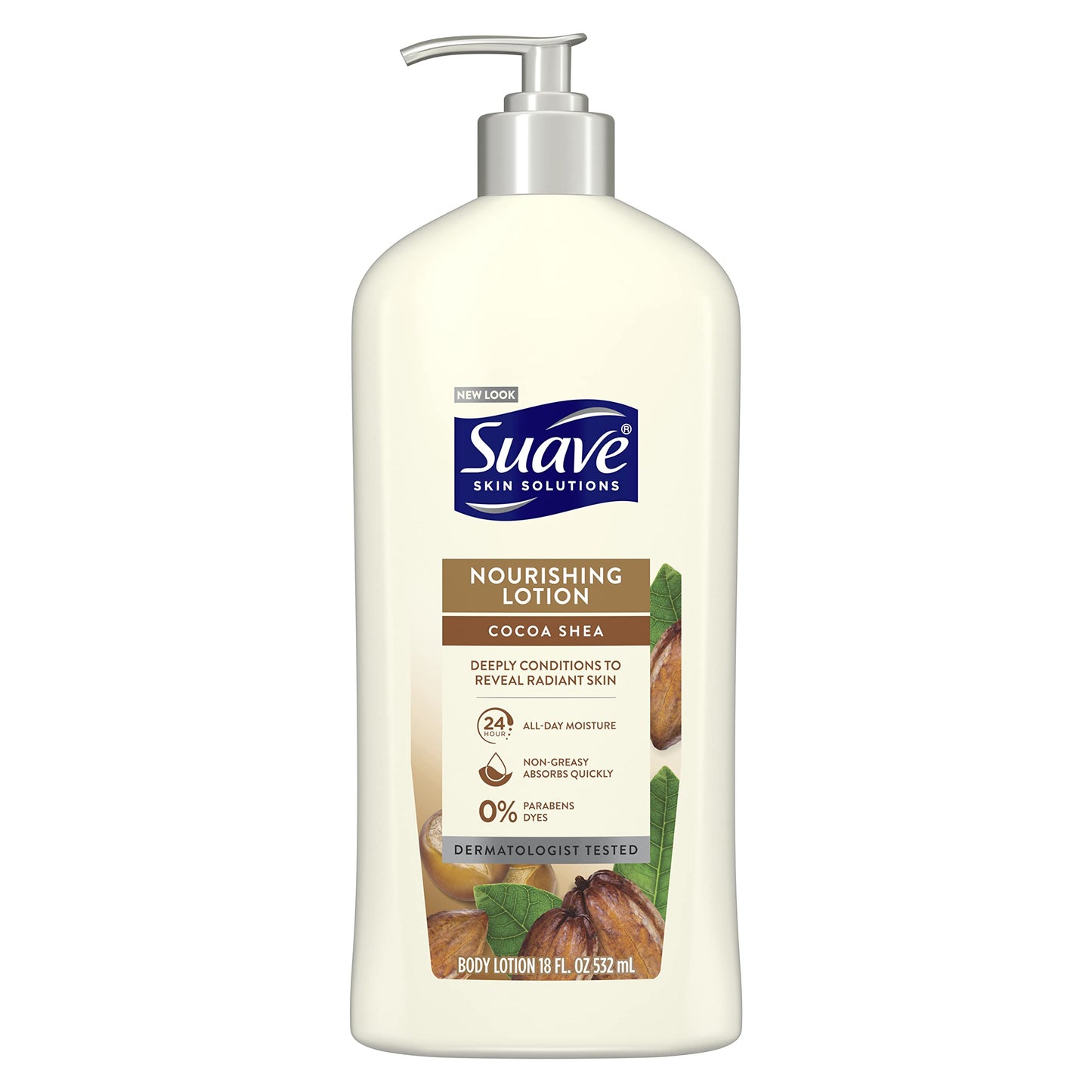 Suave Skin Solutions Body Lotion Cocoa Butter & Shea 18 oz Beauty & Personal Care Suave