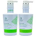Xiaomoxuan Natural Tea Tree Collagen Shampoo and Vegan Hair Mask Hydrating Set - Deep Conditioner for Dry Damaged Hair, Color-Treated and Bleached Beauty & Personal Care Xiaomoxuan