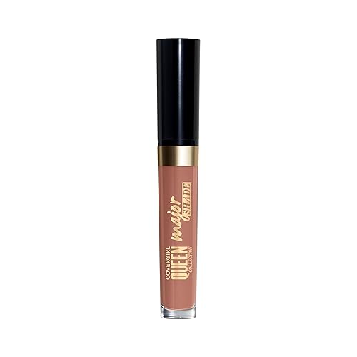 COVERGIRL Queen Collection Major Shade Matte Liquid Lipstick, Cake Walk, 0.11 Pound (packaging may vary) Beauty & Personal Care COVERGIRL