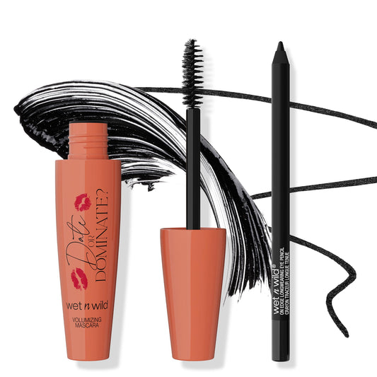 wet n wild Date Or Dominate Volumizing Mascara & Liner Set Beauty & Personal Care wet n wild