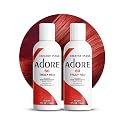 Adore Semi Permanent Hair Color (060 Truly Red) (2 Pack) | Vegan & Cruelty-Free Red Hair Dye | No Ammonia, No Peroxide, No Alcohol | 4 Fl Oz Beauty & Personal Care Adore