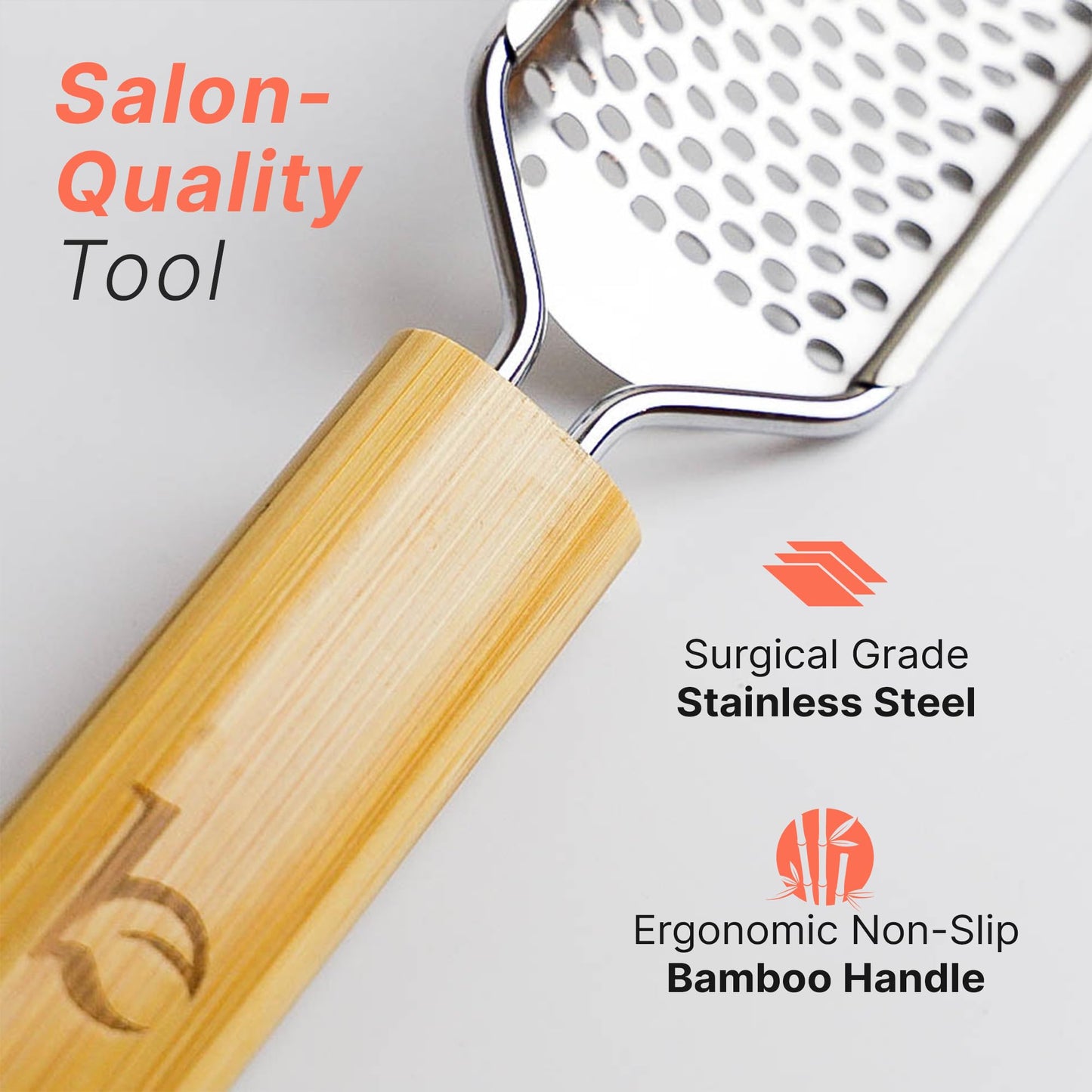 Foot File - Callus Remover Tool for Dead Skin Removal, at Home Pedicure Tools, Foot Rasp Callus Remover Feet and Heels, Smooth Soft Feet Using a Beauty & Personal Care Beauty by Earth