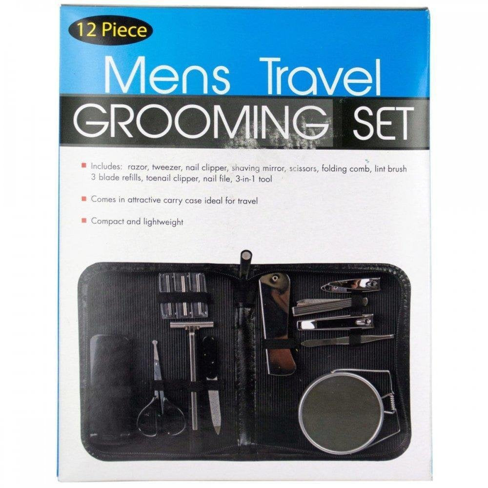 Men's Travel Grooming Set - Set of 3 Beauty and Personal Care Kole Imports