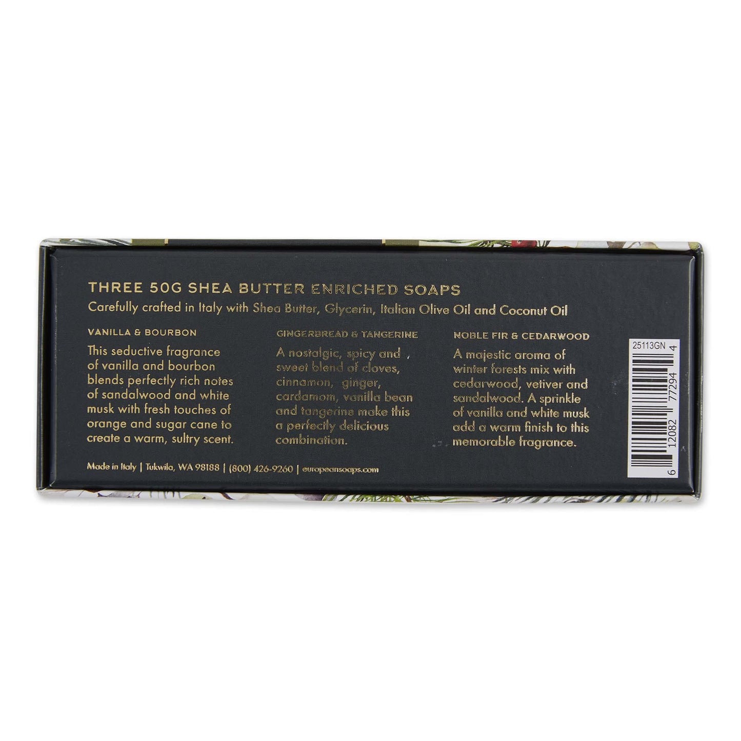Via Mercato Natale Winter Woods Holiday Collection, Soap Gift Set, Assorted Scents Beauty & Personal Care Via Mercato