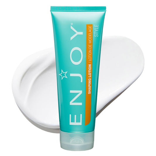 Enjoy Shaping Curly Hair Styling Cream - Adds Volume, Lightweight Curl Defining Finish, Anti-Frizz, 8 Ounce Beauty & Personal Care Enjoy