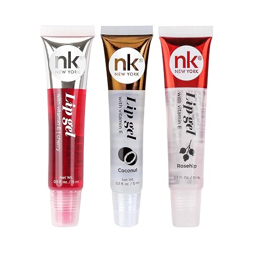 NICKA K NEW YORK Lip Gel, Hydrating, Lightweight, Glides on Effortlessly, Non Sticky Finish Lip Gel Colors Beauty & Personal Care NICKA K NEW YORK