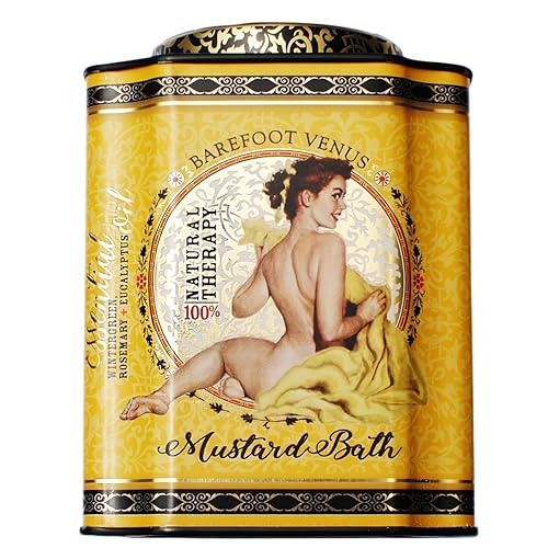 Barefoot Venus Epsom Salt Bath Soak with 100 % Natural Oils (Mustard Bath) Beauty & Personal Care Barefoot Venus