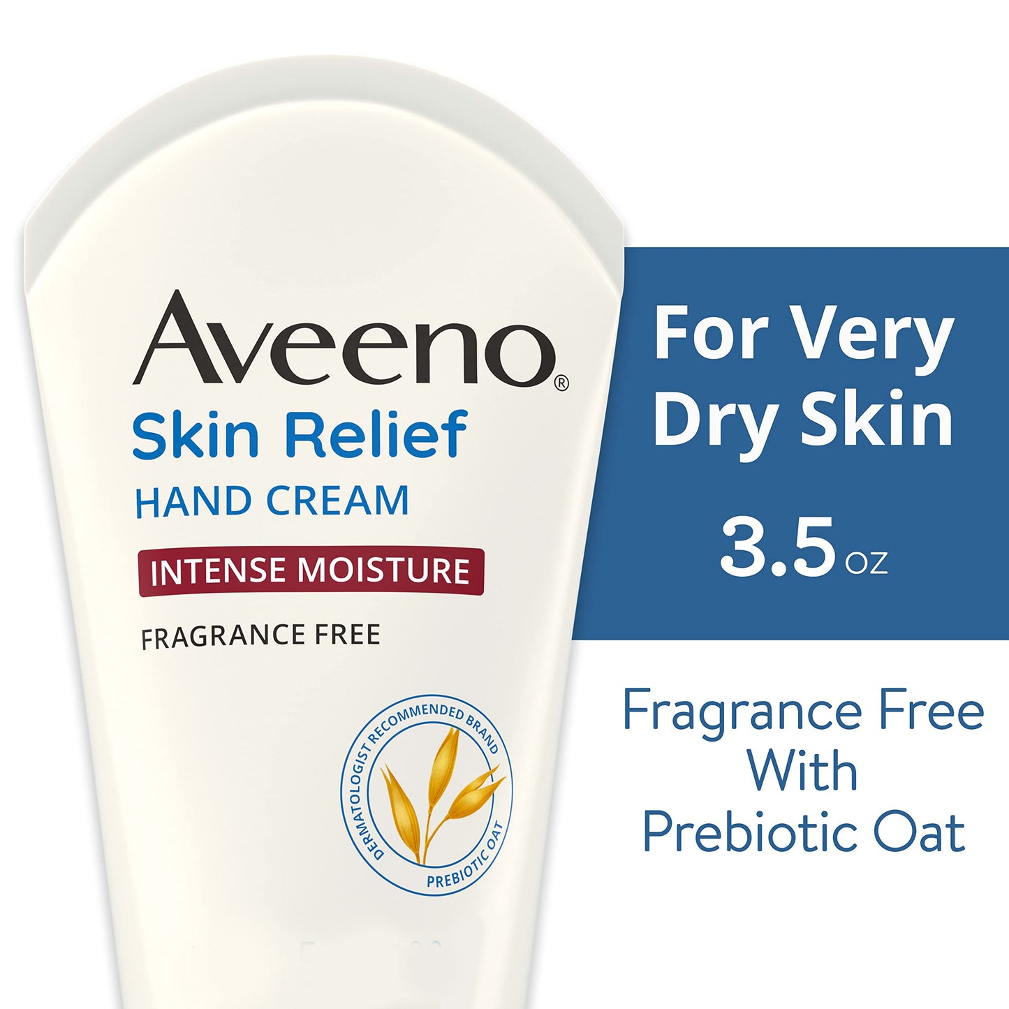 Aveeno Skin Relief Intense Moisture Hand Cream with Soothing Prebiotic Oat for Dry and Sensitive Skin Cream Softens & Smooths Hands & Lasts Through Beauty & Personal Care Aveeno