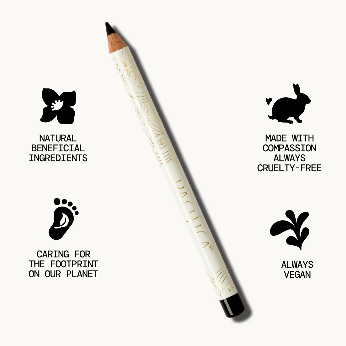 Pacifica, Eyeliner Waterproof Jet, 0.04 Ounce Beauty & Personal Care Pacifica