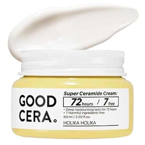 HOLIKA HOLIKA Good Cera Super Ceramide Cream | Soothing Facial Cream & Skin Moisturizer | Ceramide Cream Korean Moisturizer for Face | Deeply Beauty & Personal Care HOLIKA HOLIKA