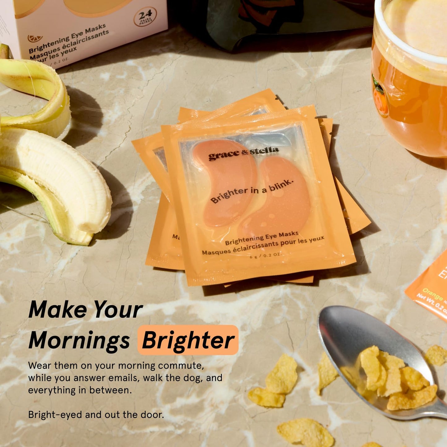 grace & stella New Brightening Eye Patches for Dark Circles (48 Pairs) Beauty and Personal Care grace & stella