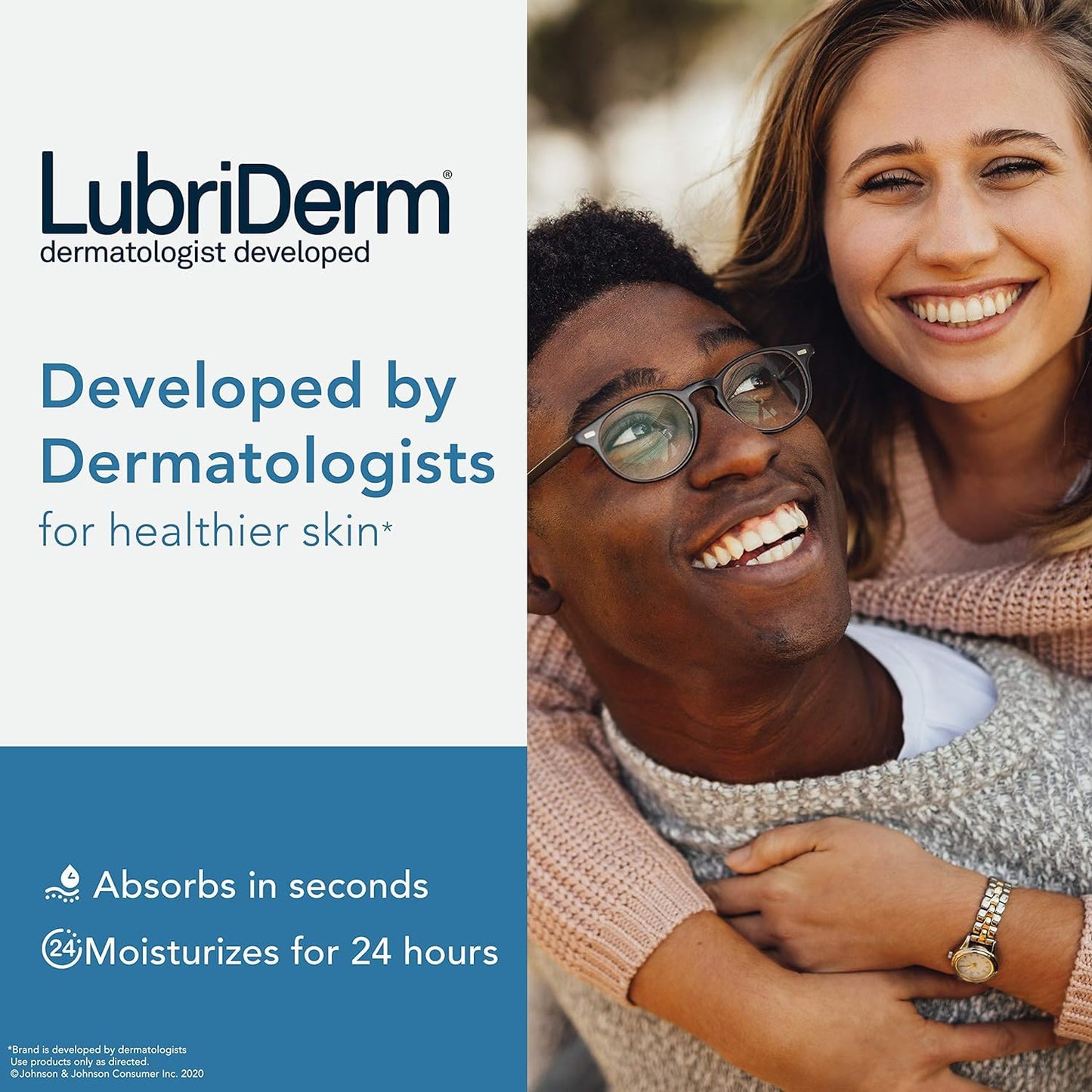 Lubriderm Daily Moisture Lotion, Normal to Dry Skin,6 Fl Oz (Pack of 2) Beauty & Personal Care Lubriderm