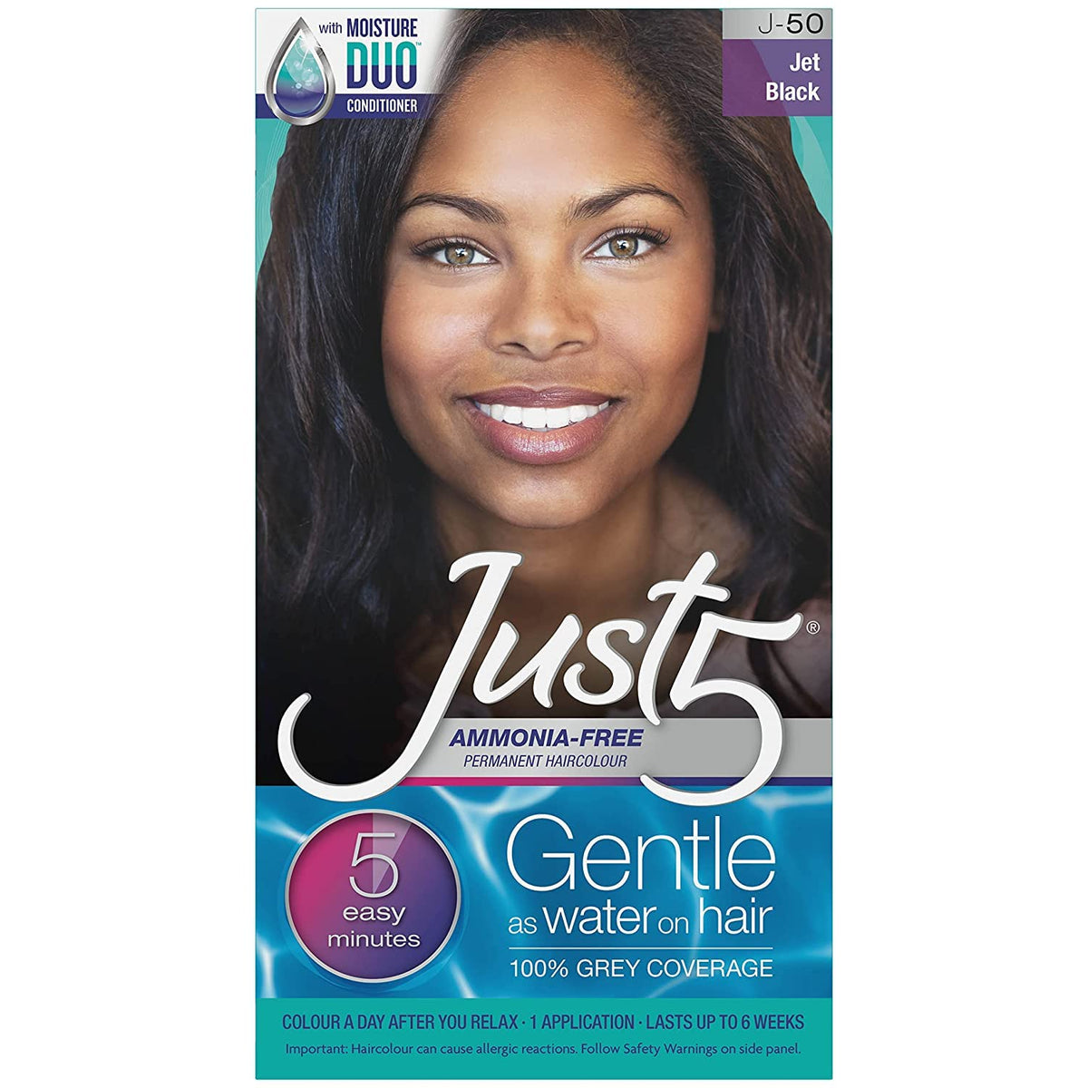 Just 5 Color Natural Jet Black (6 Pack) by Just 5 Beauty & Personal Care Just My Style