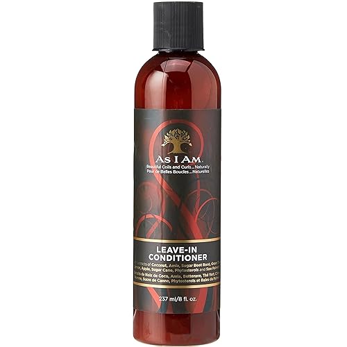 As I Am Leave-In Conditioner, 8 oz (Pack of 4) Beauty & Personal Care As I Am