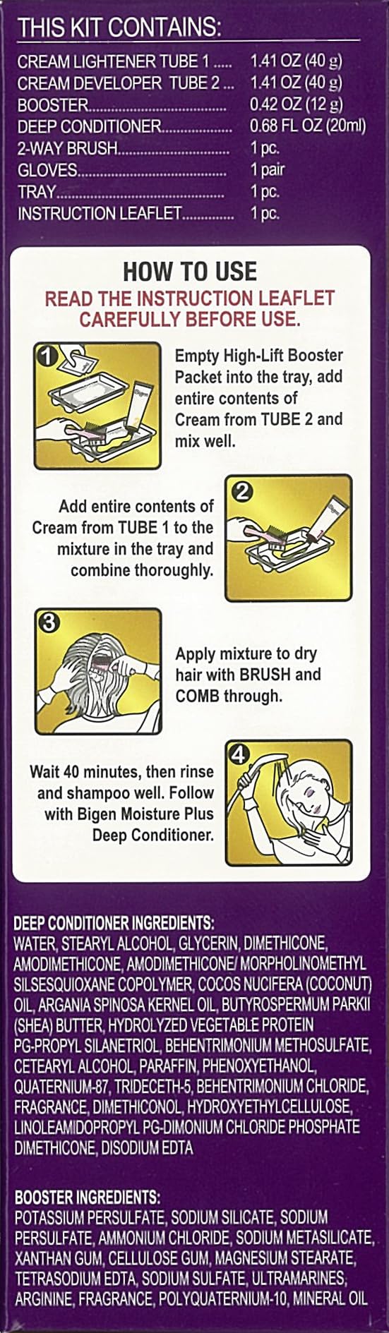 Bigen Easy Color - Lightener - LT Golden Blonde 7GB (Pack of 2) Beauty & Personal Care Bigen