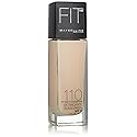 Maybelline Fit Me Dewy + Smooth Foundation, Porcelain, 1 fl. oz. (Packaging May Vary) Beauty & Personal Care MAYBELLINE