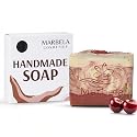 Marbela Cosmetics Handmade Soap Bar - Made in USA, Vegan Friendly, Palm Oil Free, Natural Bar Soap - Face & Body Soap for Daily Skin Care Beauty & Personal Care Marbela