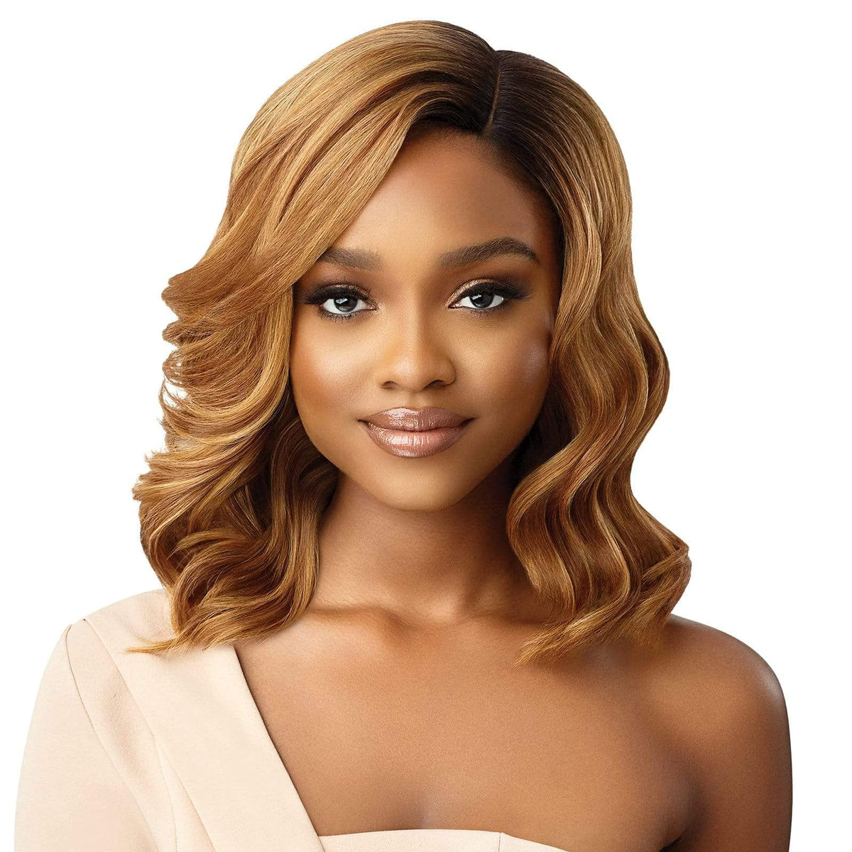 Outre Wigpop Full Wig Heat Resistant Fiber High Tex Safe Up To 400F DESSY (GIBRN)