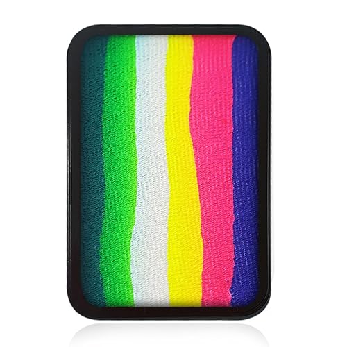 Kraze FX Face Paint Palette Refill - Wonder Upon Wonder (10 gm), Professional 1-Stroke Split Cake, Hypoallergenic, Non-Toxic, Water Activated Beauty & Personal Care Kraze FX