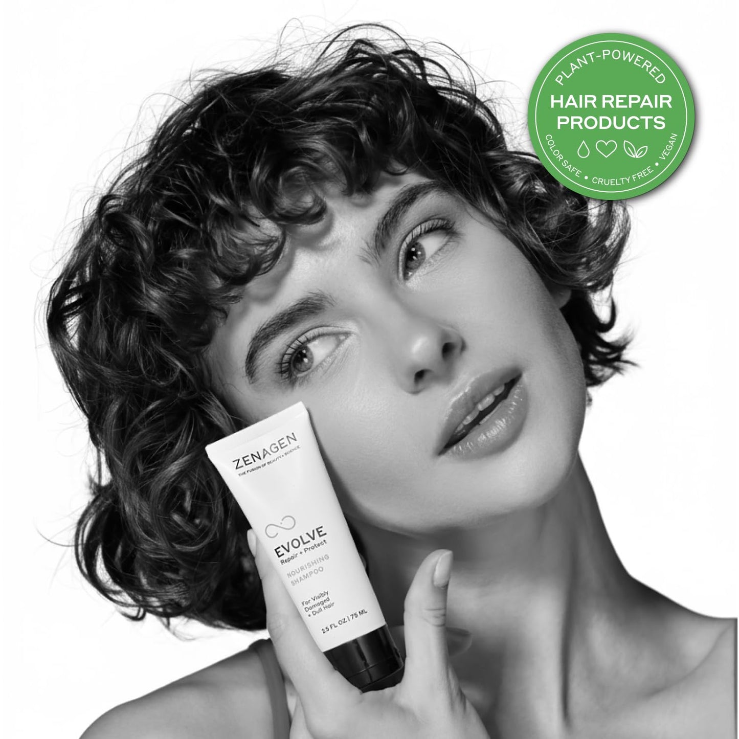 ZENAGEN Evolve Repair + Protect Travel Duo | Nourishing Shampoo + Conditioner, Repairs & Strengthens Damaged Hair, Promotes Thicker Fuller Growth Beauty & Personal Care Zenagen