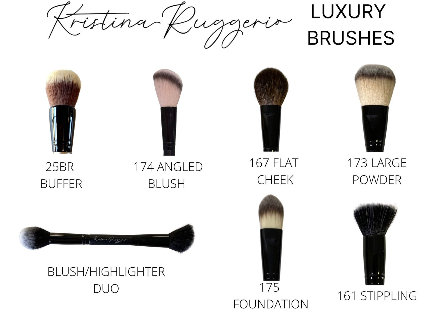 282 Tapered Eyeshadow Blending Brush Beauty & Personal Care Kristina Ruggerio