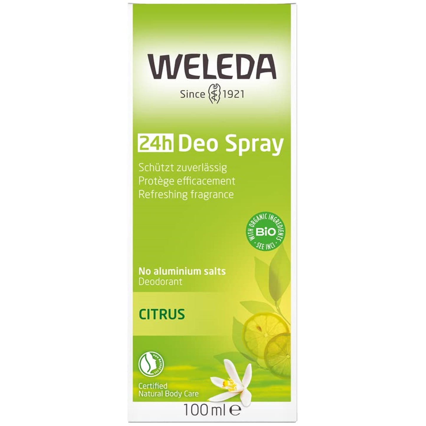 Weleda Deodorant Citrus, 3.4 FL Oz (Pack of 2) Beauty and Personal Care Weleda