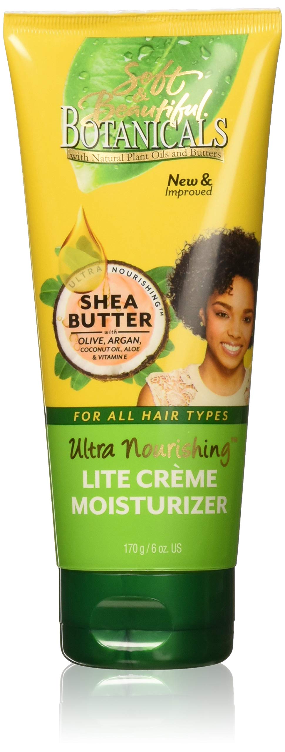 Soft and Beautiful Botanicals Ultra Nourishing Lite Creme Moisturizer, 6 Ounce Beauty & Personal Care Soft & Beautiful