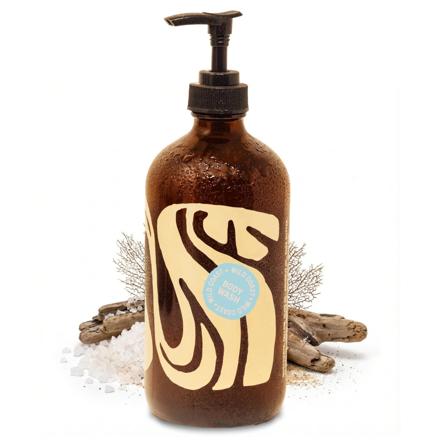 Local Revival Tallow and Honey Body Wash - Wild Coast - Beef Tallow with Honey, Olive Oil, Shea Butter and Jojoba Oil - Moisturizing Body Wash for Men Beauty & Personal Care Local Revival