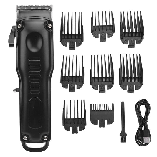 ZJchao Electric Hair Trimmer, Professional Stainless Steel Hair Clippers Cordless, 120min Runtime, Ultra Quiet 45dB - Dense-Tooth Cutters for Fades Beauty and Personal Care ZJchao