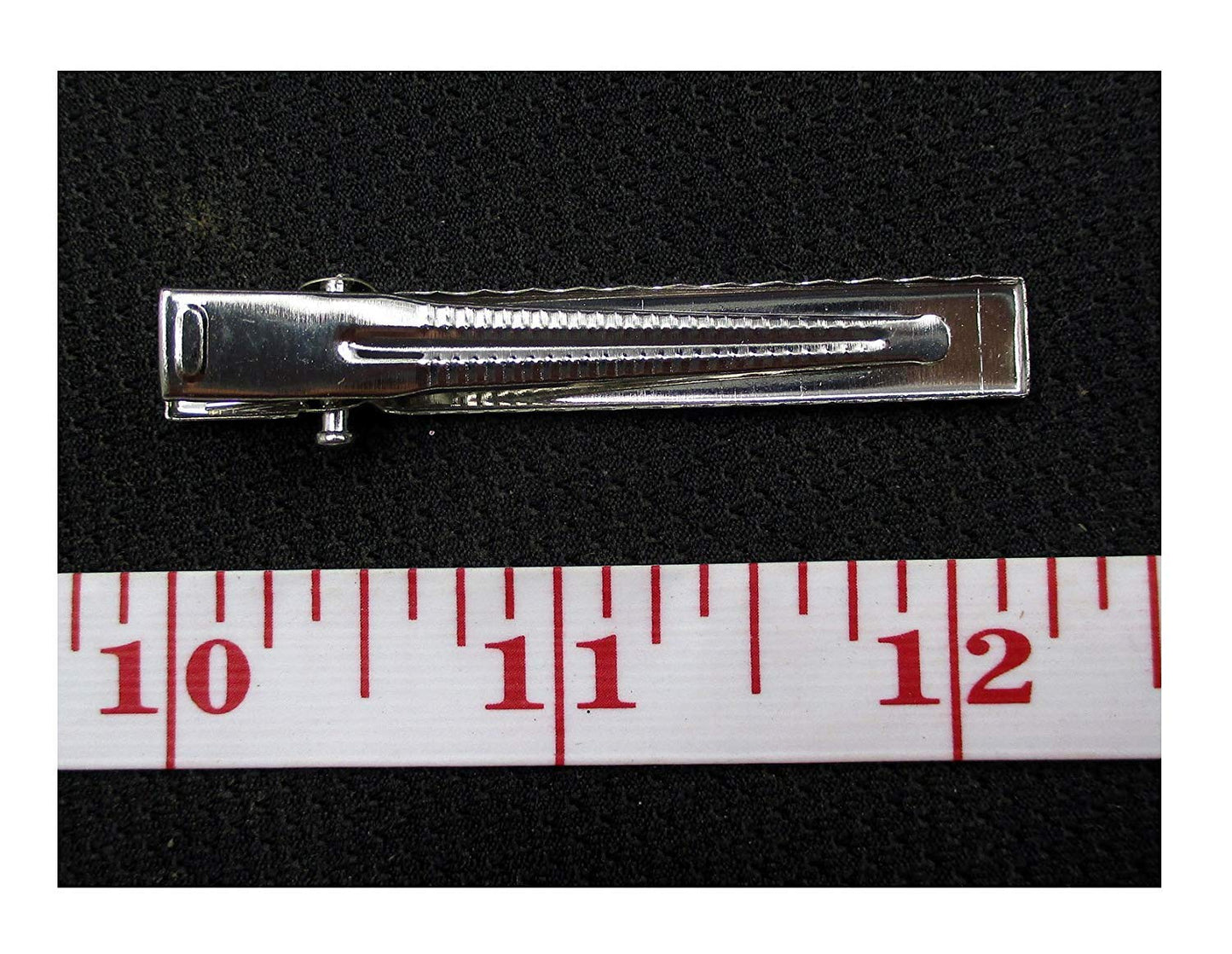 50pcs Metal Silver Flat Single Prong Alligator Hair Clips Nickel Free 56mm Beauty & Personal Care ALL in ONE
