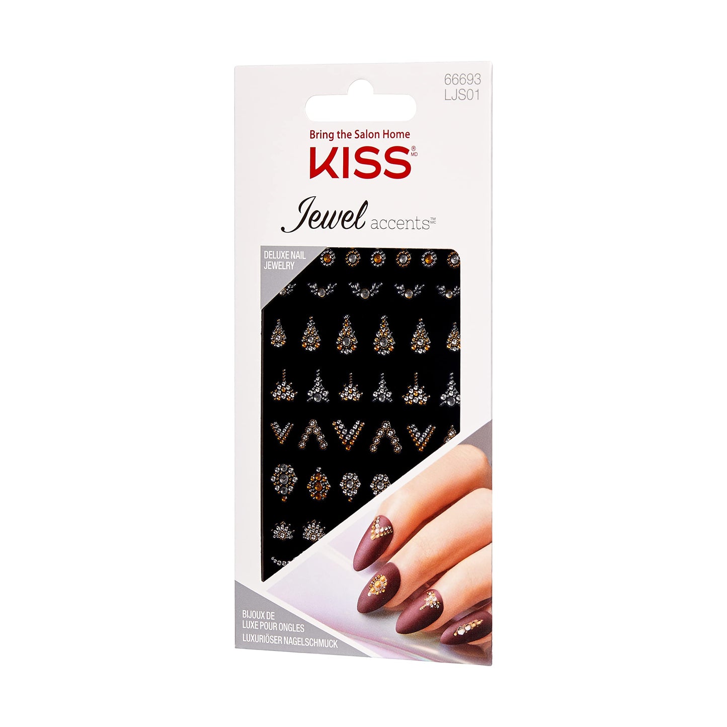 Kiss Jewel Accents 66693 (LJS01) Treasure Trove, 1.6 Ounce Beauty and Personal Care KISS