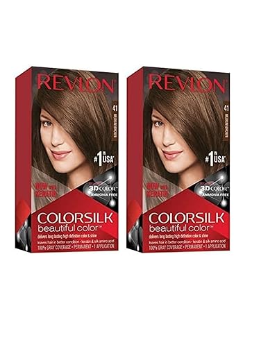 Revlon ColorSilk Beautiful Color 41 Medium Brown 1 ea (Pack of 2) Beauty & Personal Care REVLON