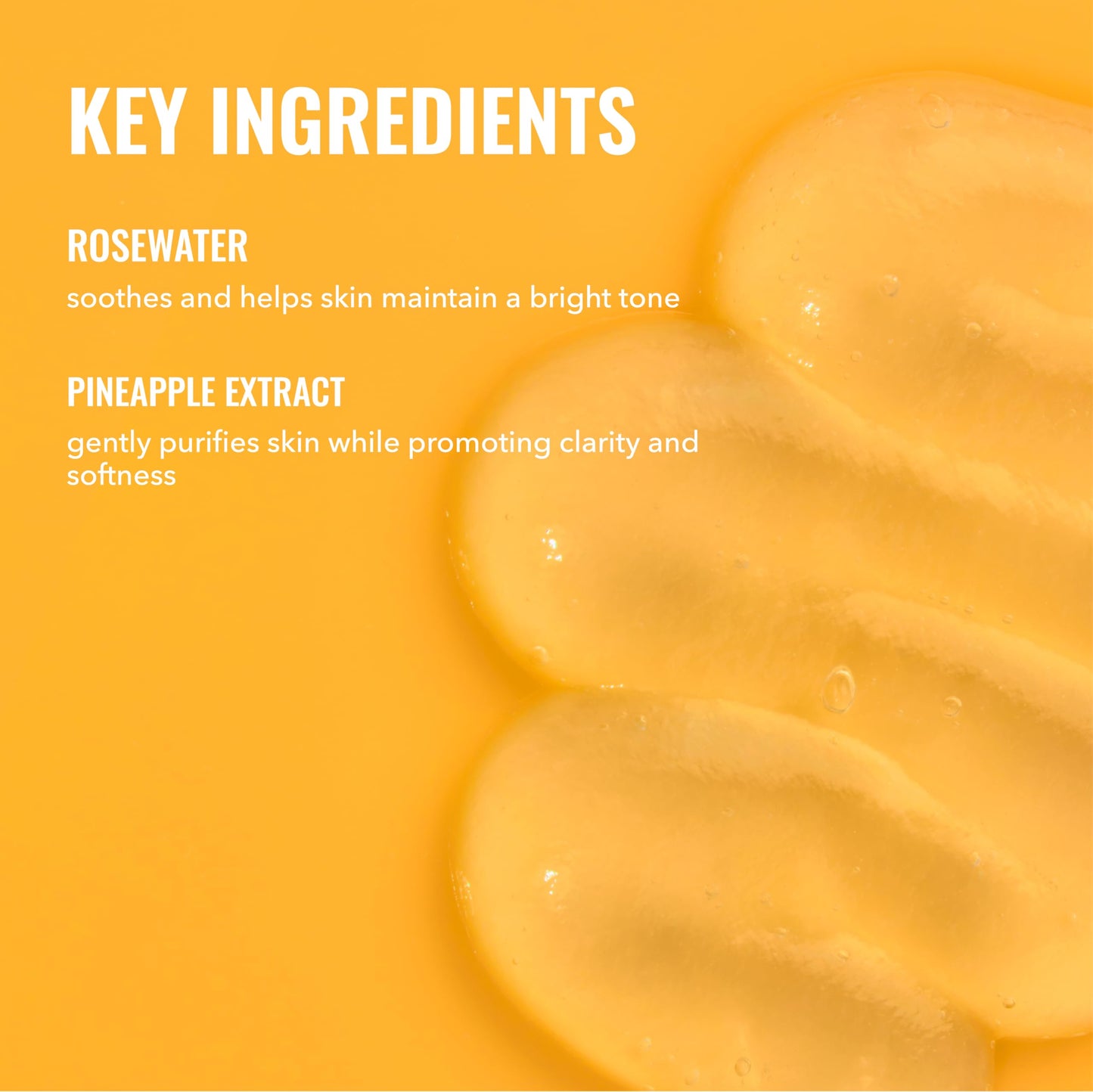 Good Molecules Hydrating Facial Cleansing Gel - Face Wash with Rosewater and Pineapple Extracts to Brighten, Cleanse, and Moisturize - Facial Beauty and Personal Care Good Molecules