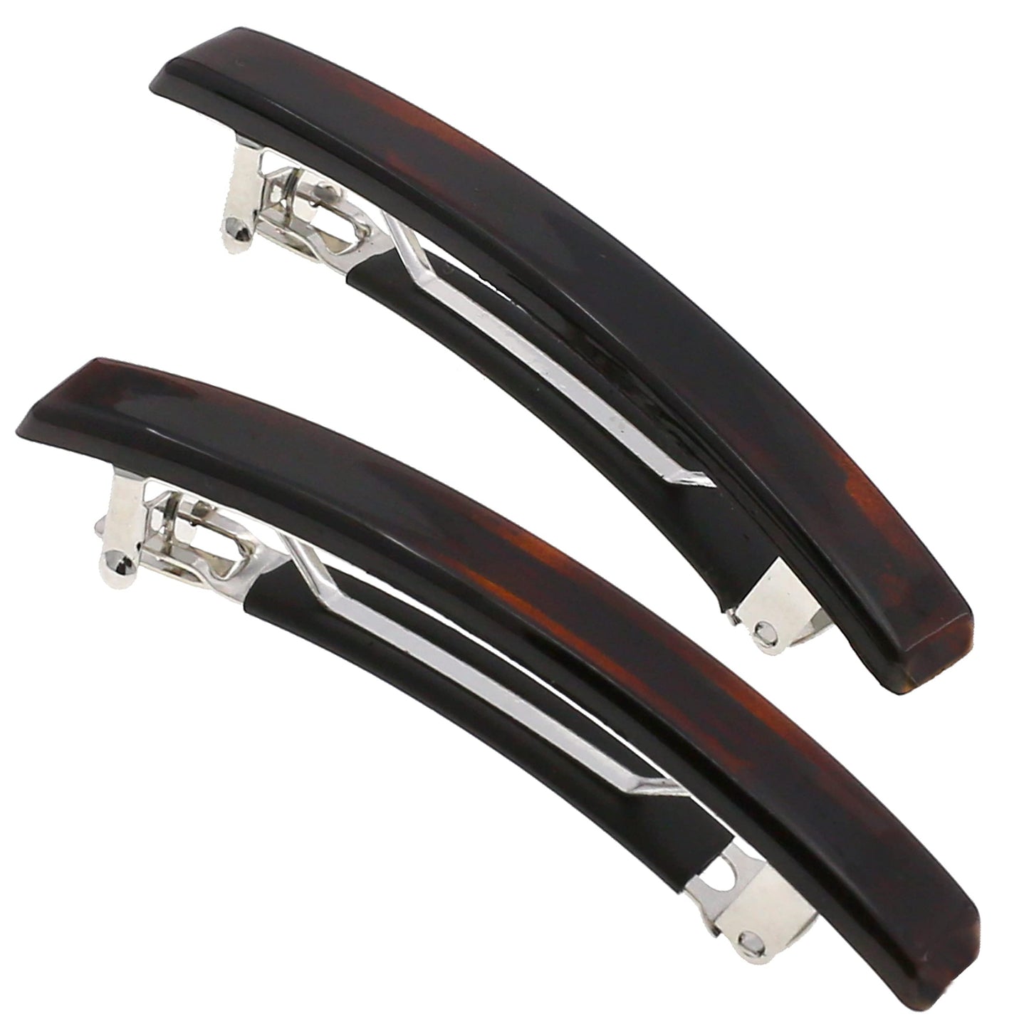 Camila Paris AD1/2 French Hair Barrette Clip for Girls, Set of 2 Rubberized Metal Clasp Strong Hold Grip Hair Clips for Women, No Slip Durable Styling Beauty & Personal Care Camila