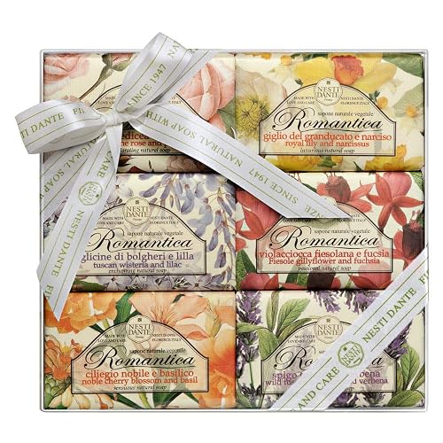 Romantica Floral 6 Soap Gift Set Beauty & Personal Care Nesti Dante