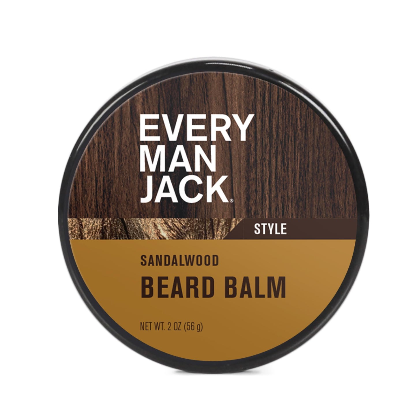 Every Man Jack Beard Balm - Moisturize, Strengthen And Style Your Beard w/Medium Hold - Light Sandalwood Scent - Made w/Naturally Derived Ingredients Beauty & Personal Care Every Man Jack