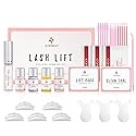 Lash Lift Kit, Professional Semi-Permanent Curling Eyelash Perm Kit Includes Eye Shields, Pads and Accessories Suitable for Salon & Home Use(Version Beauty & Personal Care ICONSIGN