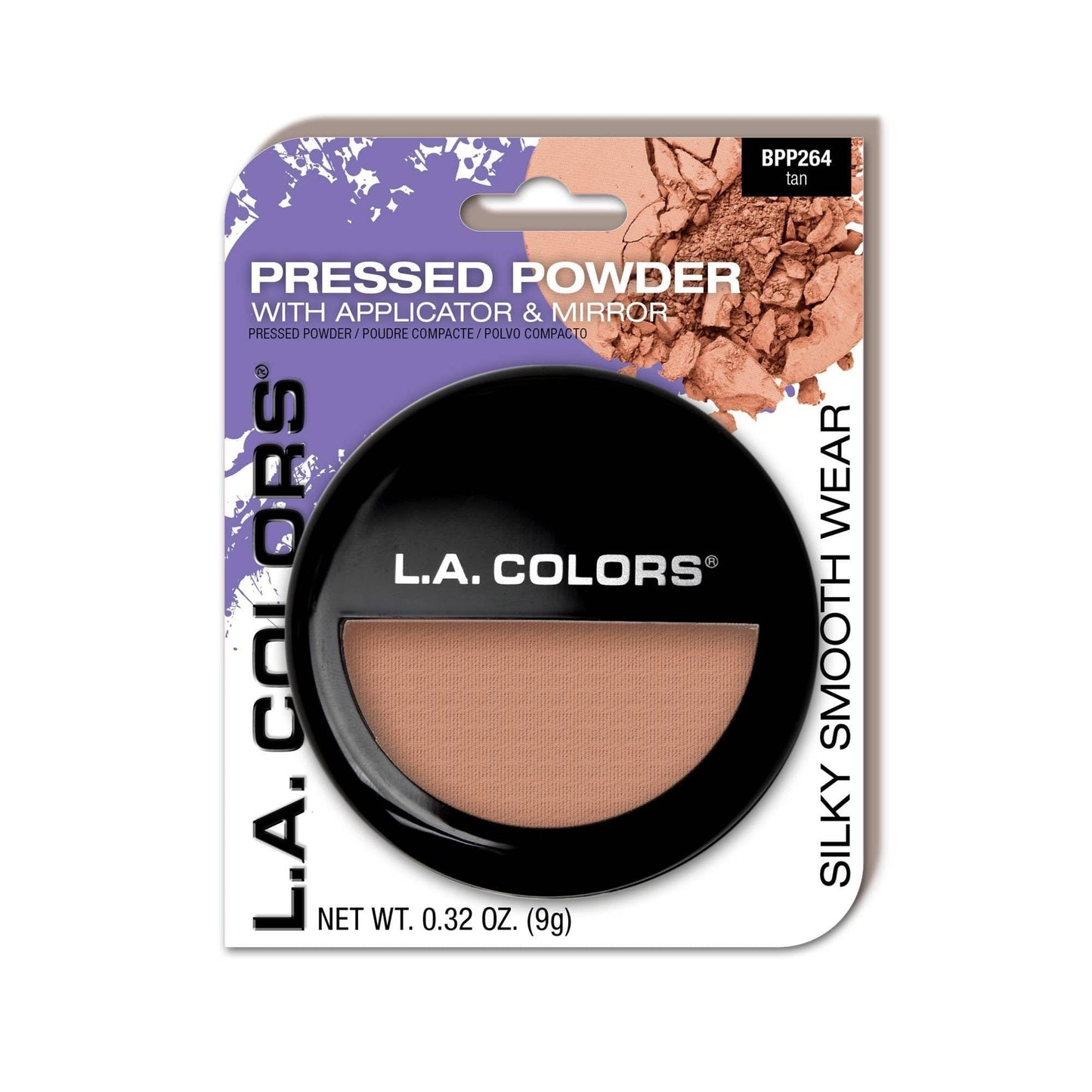 L.A. COLORS Pressed Powder (carded), Tan CBPP264A Beauty & Personal Care L.A. COLORS