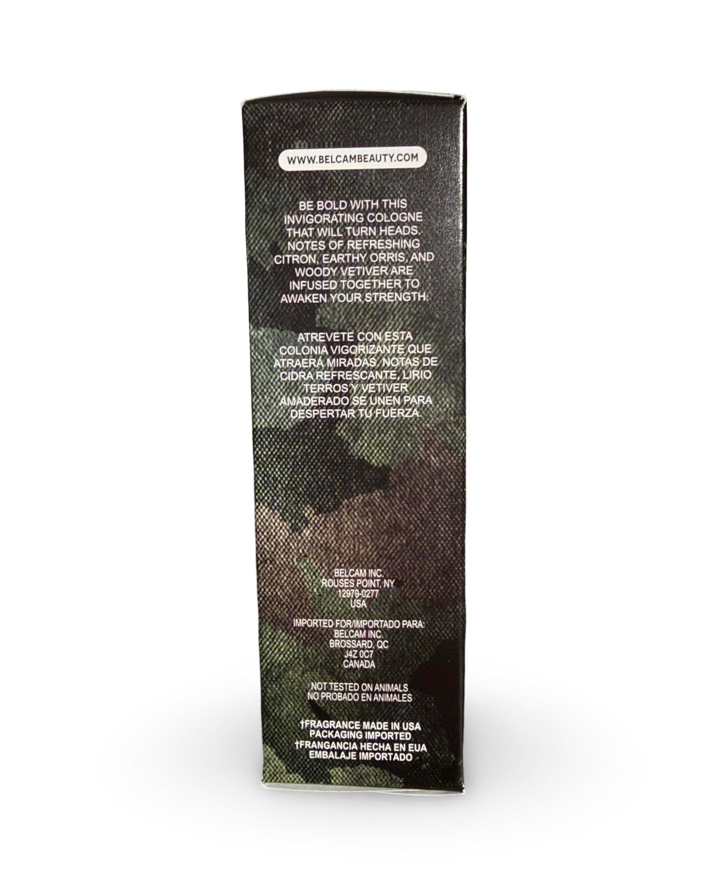 Belcam Beauty C'est parfum Rooted & Bold Eau de Toilette for Men, 3.4 Fl Oz, Citron Orris Vetiver Notes Beauty & Personal Care Belcam Beauty